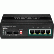 TRENDnet TI-PG62B Switch Rail DIN PoE+ Gigabit industriel à 6 ports_2