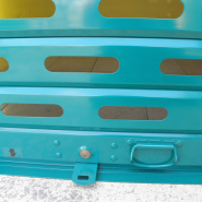 Rideau métallique électrique à lames agrafées Oculus - Fermeco - sécurité et manœuvre motorisée_2