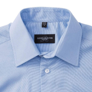 Chemise oxford cintrée manches courtes homme - Russell - Réf: RU923M - 70% coton / 30% polyester - Facile d'entretien, tissu épais et résistant_2