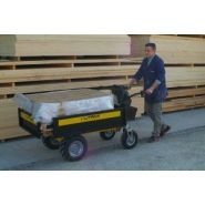 Brouette à moteur DT-300L E - Alitrak - 300 kg - Plateau 260L et moteur électrique 24V_2
