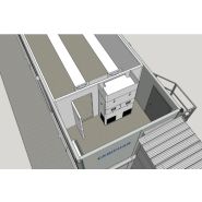 Enceinte climatique 50m3 sur mesure pour tests environnementaux - ATEX, gestion COV, lumière - CAELIS_2