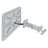 Miroir d'agglomération VIALUX® - inox - anti-buée et anti-givre - angle de vision 90° - usage extérieur_2