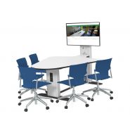 Table collaborative Aratabsyn - robuste et élégante avec système électronique intégré_2