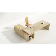 Woody - bureaux de direction - iduna - placage bois naturel_2