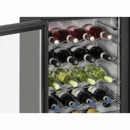 Arrière-bar noir 3 portes pleines - 500 L | Coolhead - QB300_2