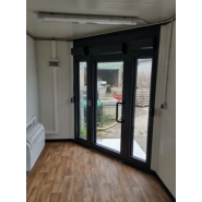 Bureau modulaire de vente - 2 modules design avec options palier, rampe PMR et équipements - L.6.09m x l.9.68m_2