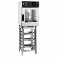 Four mixte compact électrique 6 GN2/3 écran digital 5'' vapeur par injection Giorik_2