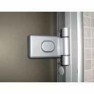 Porte pour hammam professionnelle transparente 90 x 190 cm_2