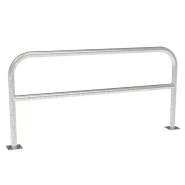 Arceau de parking Ø60 mm sur platines - 3 longueurs disponibles - acier renforcé - Hauteur 1000 mm_2