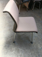 Chaise 4 pieds Think Steelcase d'occasion - sans accoudoirs - tissu - pour espaces de collectivités_2