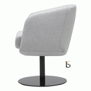 Fauteuil SHELLY - Softline - Feld Gris 620_2