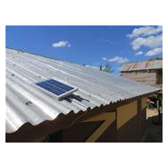 Kit solaire éclairage et charge USB - 3 ampoules pré-câblées - panneau solaire 8W et batterie lithium 6Ah_2