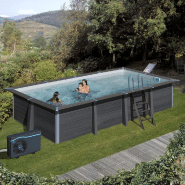 Pompe à chaleur standard pour piscine - 7,5 kW - jusqu'à 40 m³ - Dimensions 97,75 x 38,6 x 56,35 cm_2