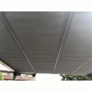 Toit terrasse alu - Couv'Terrasse® e-store - 9m² - Gris_2