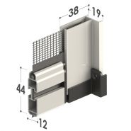 Clik-clak - moustiquaires MVLine - enroulement à ressort - coffre arrondi ou carré - sur mesure_2