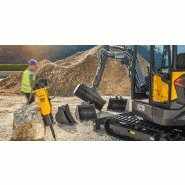 Pelle compacte EC27D avec polyvalence et facilité d'entretien