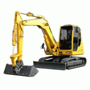 Pelleteuse 7,0 t sur chenilles caoutchouc cabine - pel70c_2