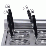 Cuiseur à pâtes électrique avec 4 paniers - 3 kW_2