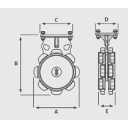Plaque vibrante à roue simple utilisé pour le compactage dans les tranchées étroites - ONE WHEEL_2