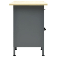 Vidaxl établi noir 160x60x85 cm acier 145348_2