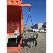Container Cuisine d'été / Poolhouse 20 pieds - Acier Corten - Modulable et Résistant aux Intempéries_2