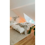 Lit futon SENZA Bed en pin massif laqué naturel - Couchage 140 x 200 cm - Style japonais_2