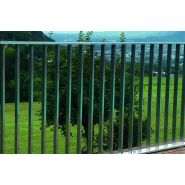 Modural - Garde-corps en aluminium Horizal - Design épuré type acier, fixation sur dalle ou muret_2