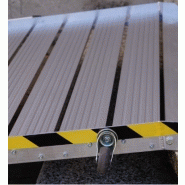 Rampe aluminium amovible pliante - modulable pour PMR et ERP - charge 450kg - largeur 80/90cm_2