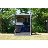 Remorque pour transport d'animaux - 3 places diagonales - cheval liberté maxi 3_2