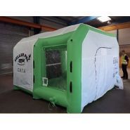 Cabine gonflable sablage / grenaillage / aérogommage