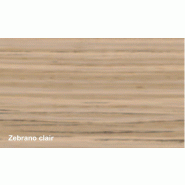 Table de réunion triangulaire Pigreco Up- Martex - Chromé, Zebrano clair_2