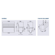 Banc silaos® junior - structure en acier 30 x 50 mm, ép. 2 mm - assise bois exotique - longueur 1500 mm - jesignale_2