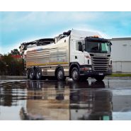 Système hydrocureur avec citerne en acier inox ou carbone