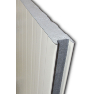 Panneaux sandwich à âme polyuréthane pour bardage - mousse polyuréthane expansée - épaisseur de 30mm à 200mm_2