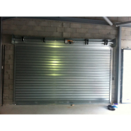 Rideau métallique industriel galvanisé motorisé - L2500xH2500 CLASSIC BOX - Fabriqué en France_2