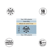 Matelas Dunlopillo Eugen 18 cm - 90 x 200 cm - Mousse 100% Aérial 2.0® - Haute résilience et confort durable_2