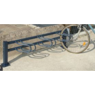 Support vélo 3 places - simple face - CONVIVIALE - Rangement en épi - Acier peint sur galva_2