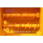 Convoyeur à 7 peignes et 9 fourches pour la gabare autochargeuse Bélair