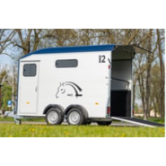 Van à chevaux MAXI 2 - CHEVAL LIBERTE - 2 Places - Chargement Diagonal - Ptac : 1400 à 2600 kg - Touring Jumping_2
