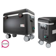 Paraproject Case U10 Plus - Valise multimédia pour 10 tablettes avec kit réseau intégré_2