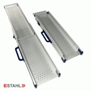 Rampe télescopique XS12F - anodisé argent naturel - Longueur 785 à 1235 mm - Charge maximale 300 kg_2