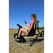 Vélo semi-allongé R-pro avec écran LCD auto-alimenté, selle réglable - Gamme R Pro_2