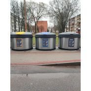 Conteneur à déchets semi-enterré - Z.BIN  polyéthylène  ( de  100ml à 5 m3)_2