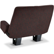 Fauteuil de cinéma Kleslo, avec housses d'assise et dossier matelassées - banquettes fixes ou relevables - Love seat_2