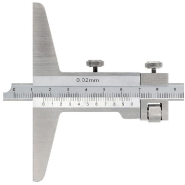 Jauge de profondeur mécanique en inox - haute qualité - lecture au 0,02 mm - 300 mm_2
