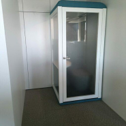 Cabine acoustique Silent Lab MICRO OFFICE d'occasion - isolation phonique optimale, ventilation et éclairage LED_2