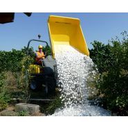 Dw15e mini-dumper sur pneu - wacker neuson - 1500 kg_2