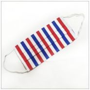 Mask3pbleublancrouge - masque en tissu 3 plis - VDM - lavable et réutilisable - fabriqué en France_2