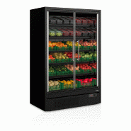 Vitrine réfrigérée Galaxy+ GP14FGD Black - basse consommation avec tablettes réglables et éclairage LED_2