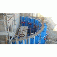 Coffrage pour murs agricoles modulaires en acier ou aluminium - KBC_2